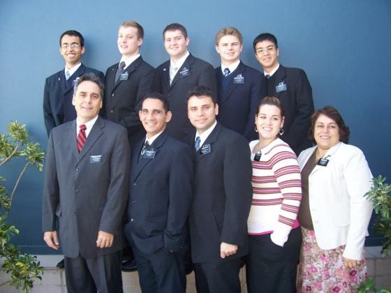 Chegadas: Elder Sergio, Elder Eduardo, Sister Freitas, Elder Meneses, Elder Wageman, Elder Ekstrand, Elder Hendricks, Elder Abe