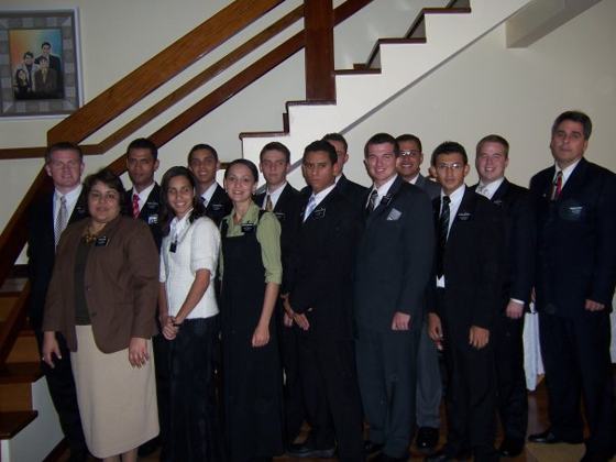 Chegadas: Sister Messias, Sister Spressola, Elder Santana, Elder White, Elder Maurilio, Elder Whitby, Elder Janssen, Elder Martins, Elder Sabatini, Elder Andre, Elder Mendonça, Elder Mellor