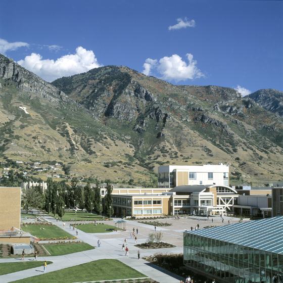 A biblioteca do BYU