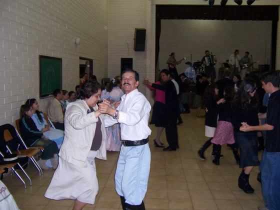 Baile do 20 de setembro– eu e Bispo Gomes