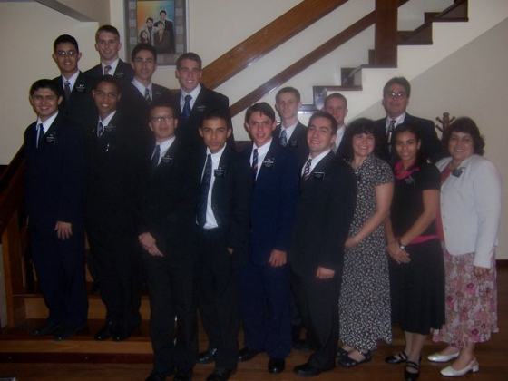 Chegadas: Elder Kerchner, Elder Campos, Elder Rodrigues, Elder Parmenter, Sister Puckett, Sister de Souza, Elder Abreu, Elder Roberto, Elder Ball, Elder Frame, Elder Dias, Elder O´Bryant, Elder Barreto, Elder Dutton,