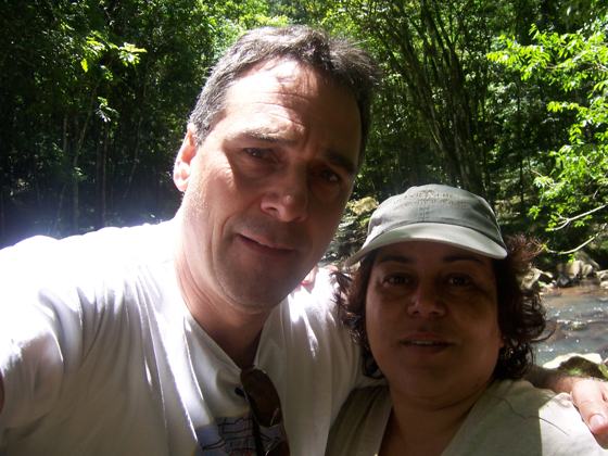 P-day na cachoeira de Nova Palma