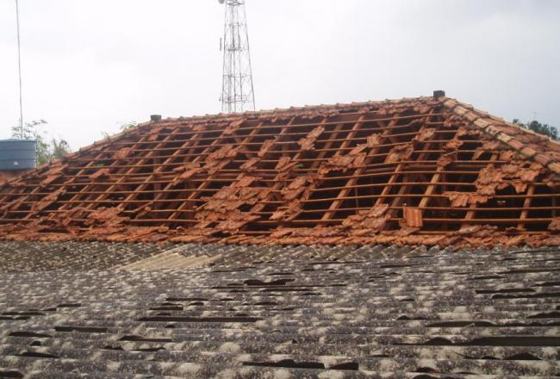 Destruição em Santo Antonio das Missões
