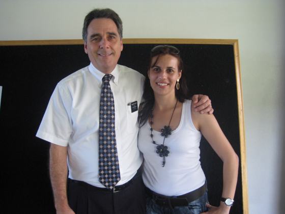 Com Clause, a professora de Inglês que ficou amiga