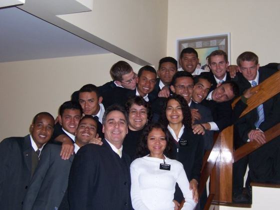 Saídas: Elder Leandro, Elder Paz, Elder Cordeiro, Elder Thomas, Elder Lima, Sister Martins, Elder Jacob, Sister Santos, Elder S. Moreira, Elder da Silva, Elder Aquino, Elder Passay, Elder Corrêa, Elder Nielsen