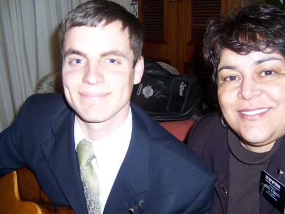 Eu e Elder Crose