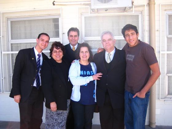 Elder Queiroz com os Amigos Arabela e Juca Oliveira