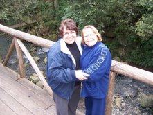 Eu e mamãe
