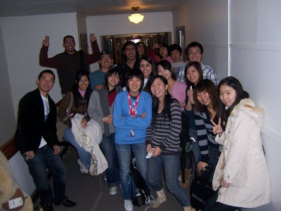 Turma de Inglês na U of U