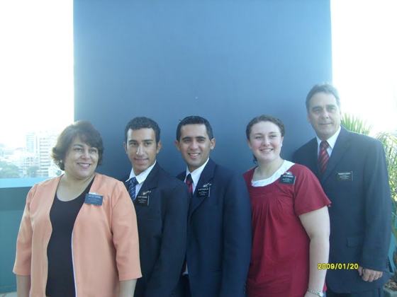 Chegadas 28 abril de 2009: Elder Alves, Elder Ramalho, Sister Morris