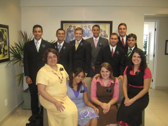 Saídas :de 24 de março de 2009: Elder Carreiro, Elder Vigeta, Elder Dickinson, Elder Meneses, Elder Bueno, Elder Carvalho, Sister de Souza, Sister Pomazal, Sister Puckett