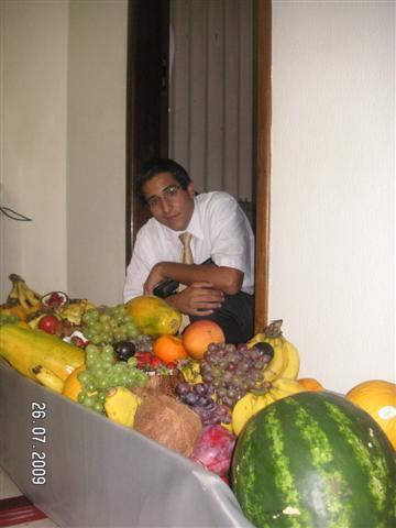 Diogo no Serão dos frutos