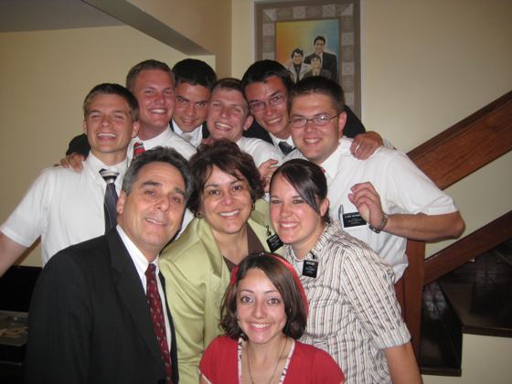 Saída de Out 2009: Sister Miranda, Sister Quist, Elder Tew, E Case, Elder Fagundes, Elder Laney, Elder Pessoa, E Hepworth
