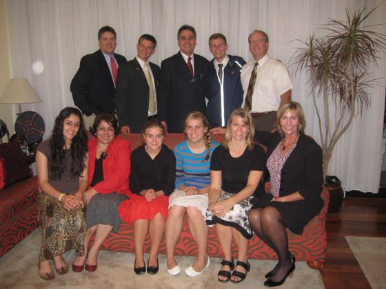 A família dos Laney e Tew