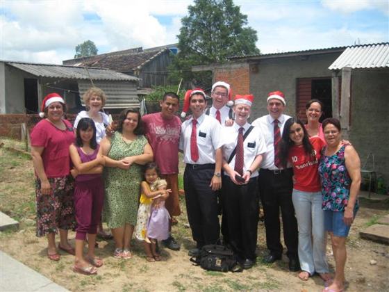 Com a família da Marisa e Márcio