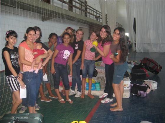 Acampamento das Moças no Carnaval